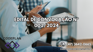 Read more about the article EDITAL DE CONVOCAÇÃO Nº 002/2024